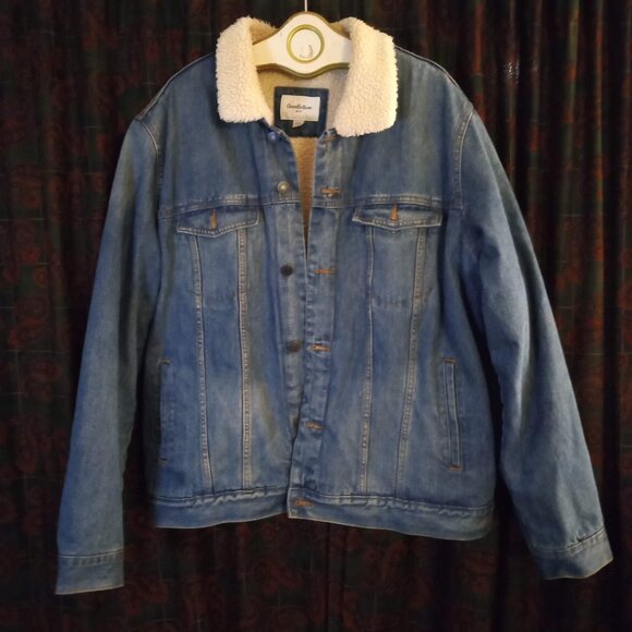 Old Navy Other - Goodfellow & Co.  Sherpa lined denim jean jacket Size XXL NWOT